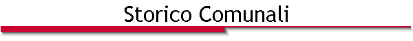 Storico Comunali